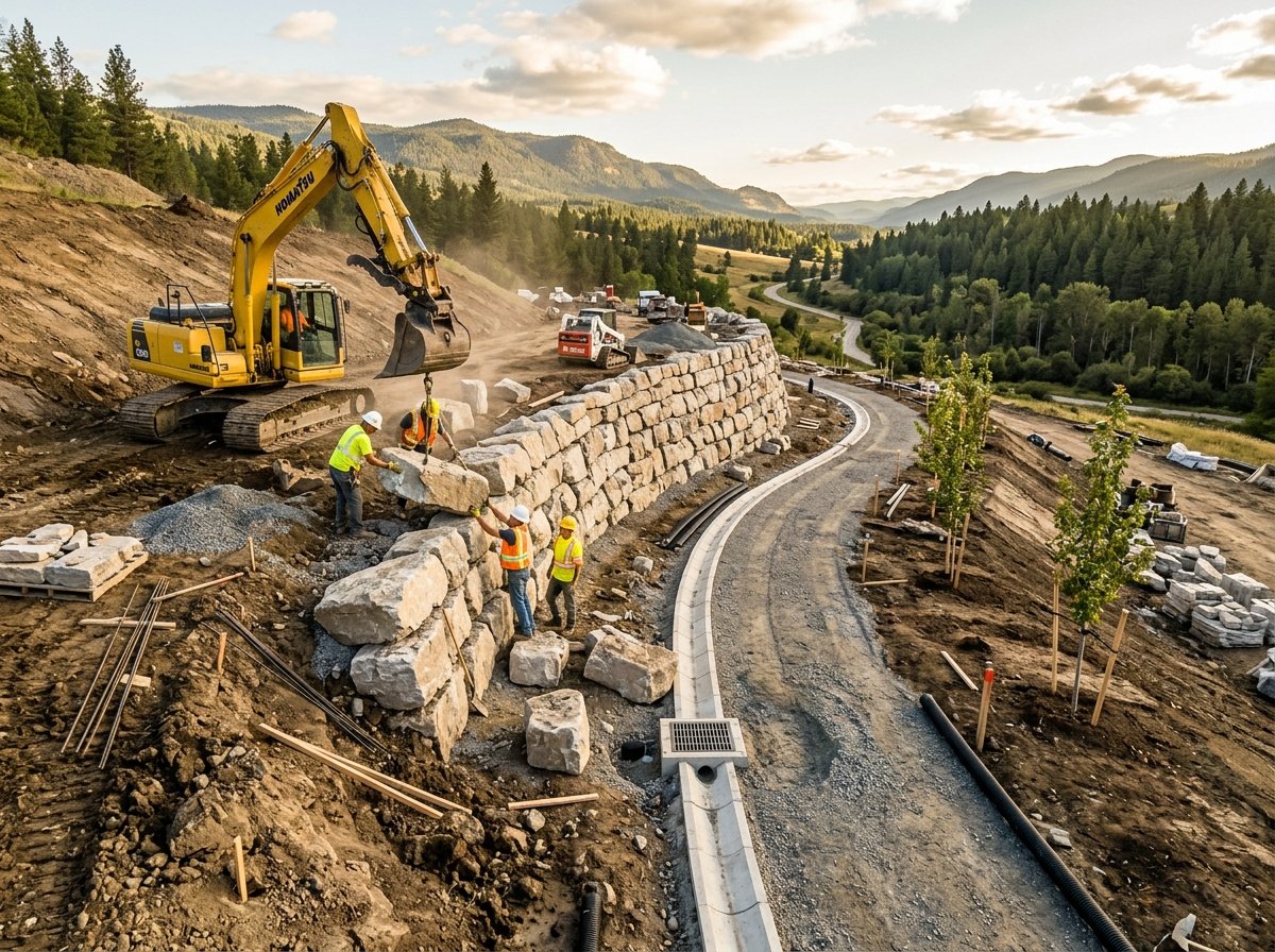 Slope Stabilization Infrastructure